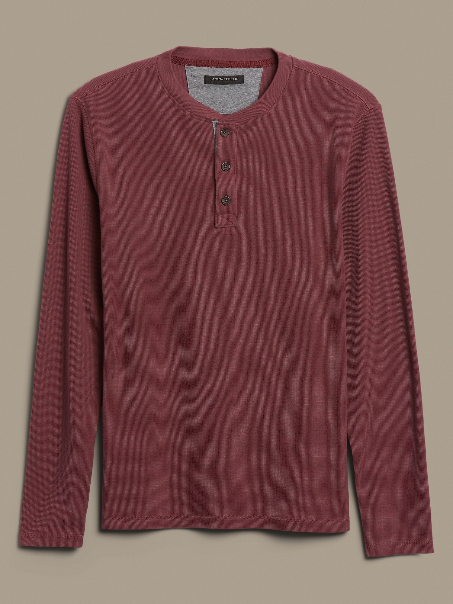 Waffle Henley | Banana Republic Factory