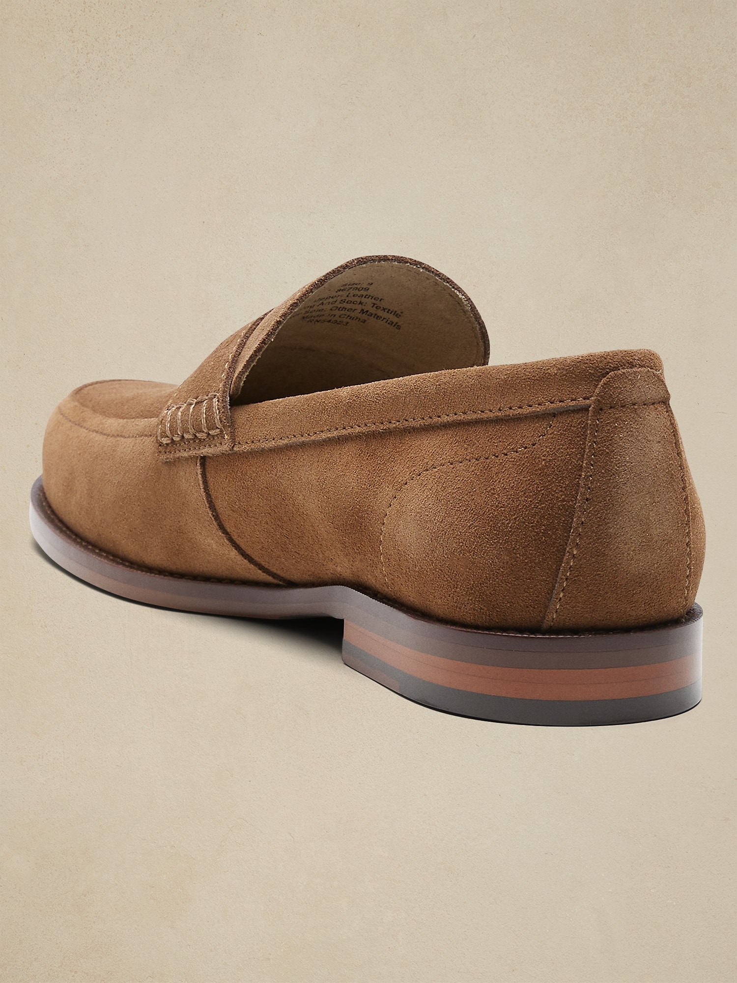 Suede Penny Loafer | Banana Republic Factory
