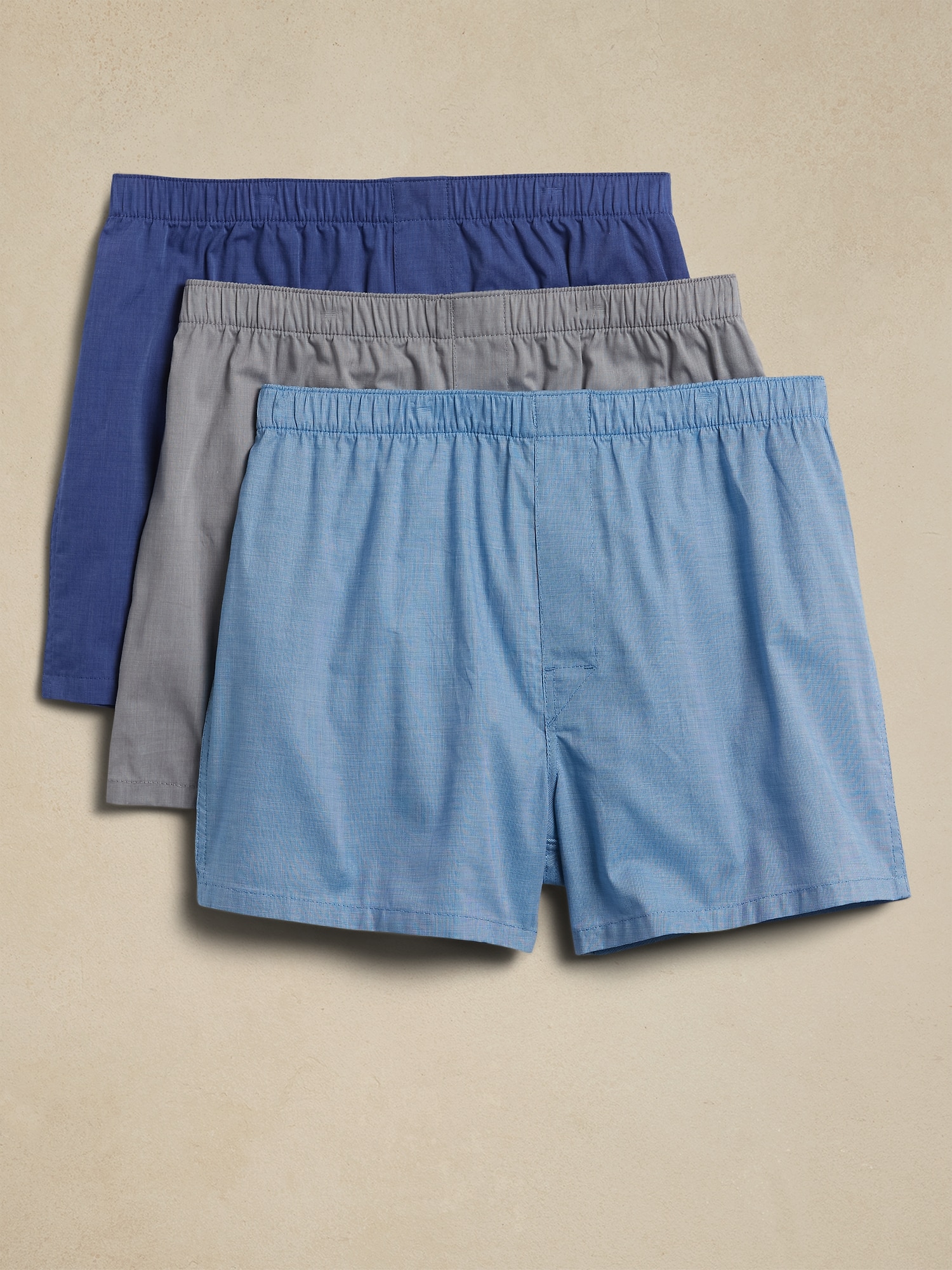 Cotton Boxers (3-Pack)