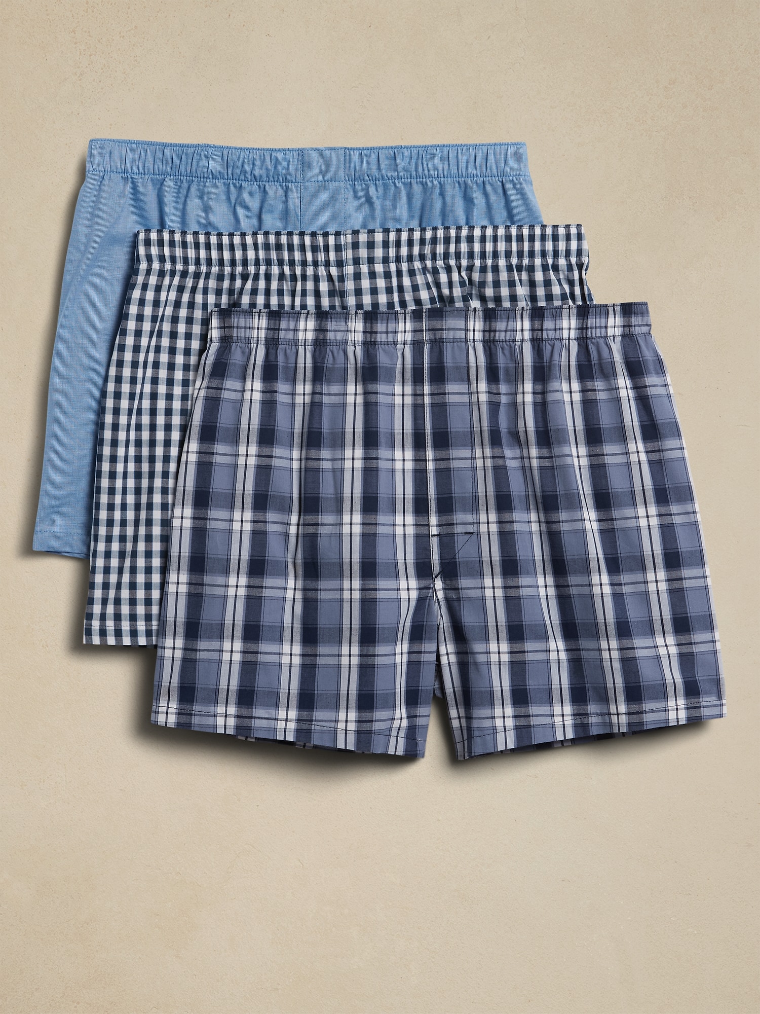 Cotton Boxers (3-Pack) | Banana Republic Factory