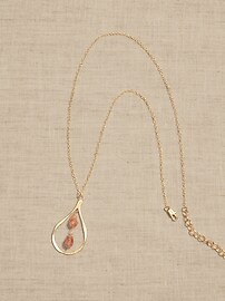 Pear Drop Stone†Necklace &#124 Aureus + Argent