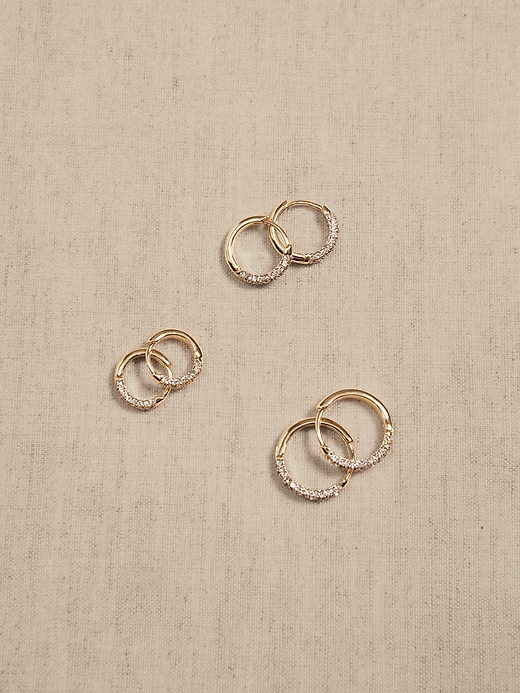 Huggie Earrings Multipack