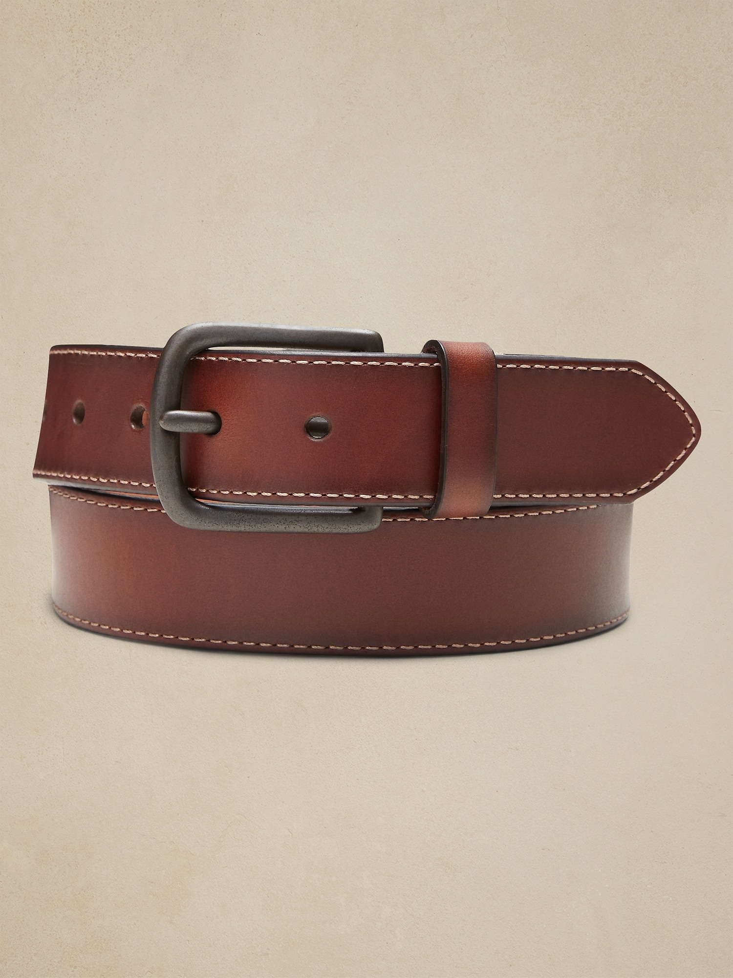 Banana Republic Factory Stitched Brown Belt