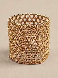 Aureus + Argent &#124 Wide Beaded Bracelet