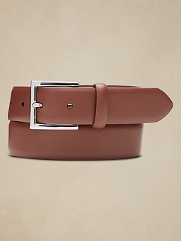 banana republic men's leather belt