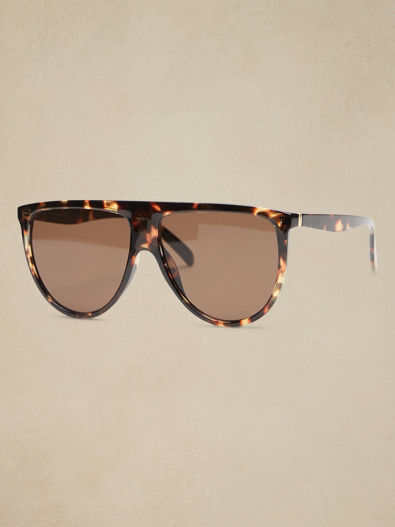 Flat Top Square Sunglasses