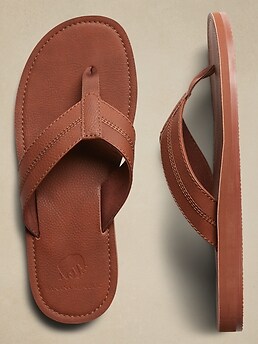 Stitched Flip Flop Banana Republic Factory