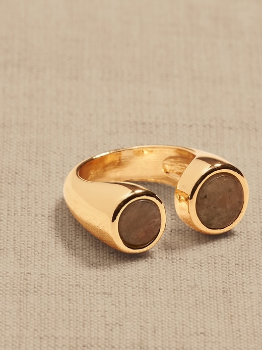 Open Stone Ring
