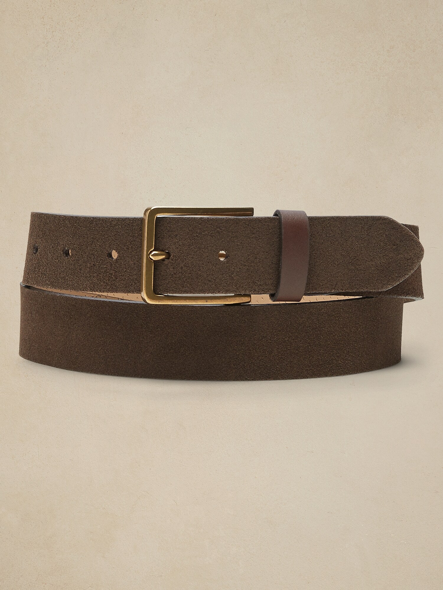 Suede Leather Belt Banana Republic Factory