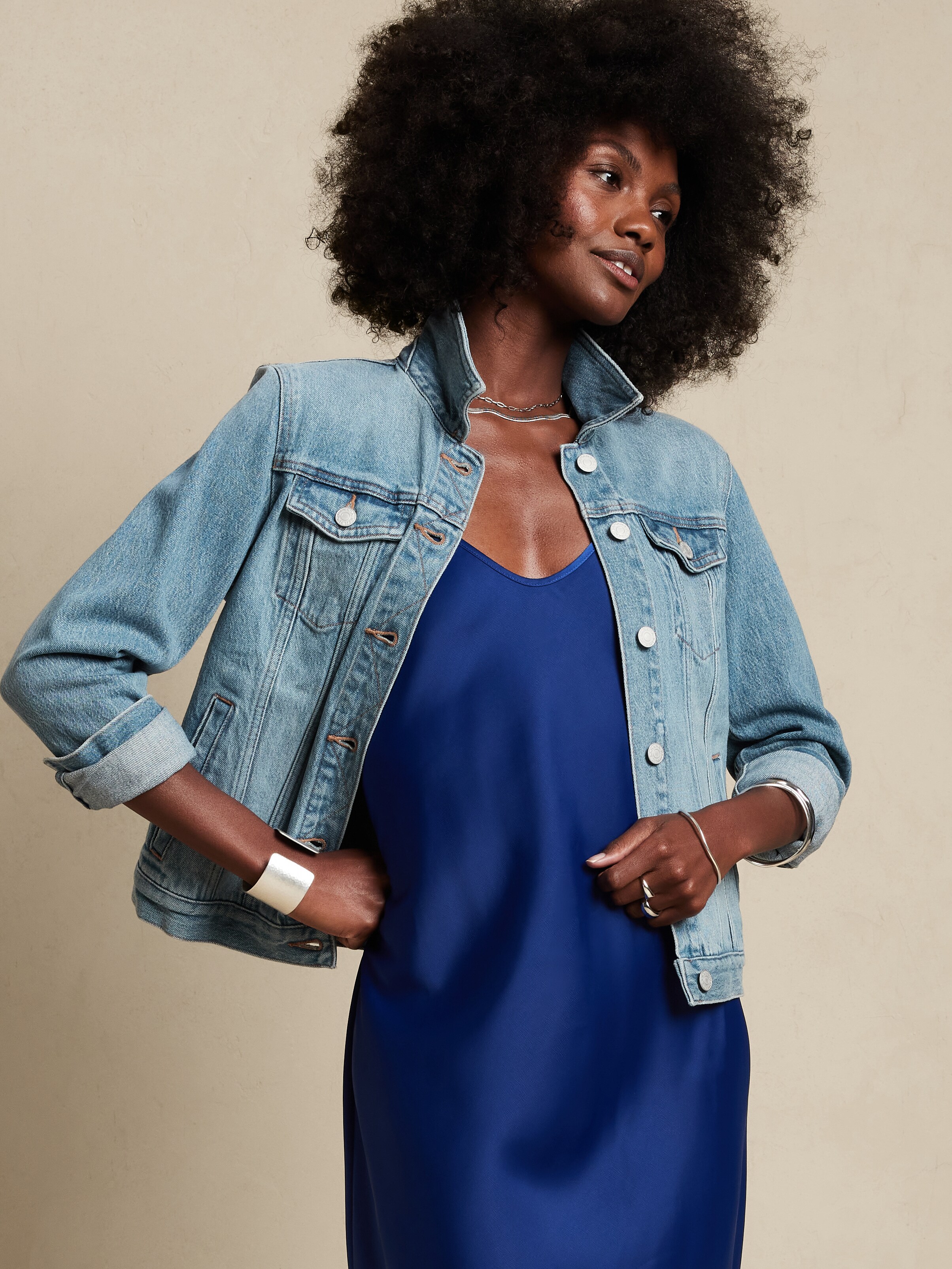 long light denim jacket