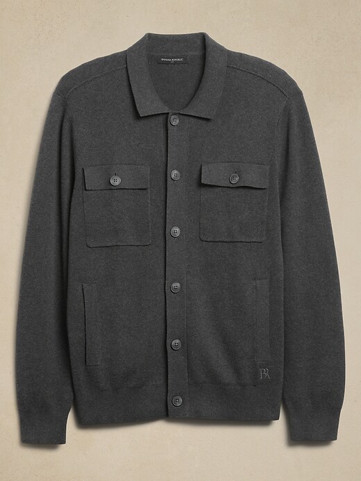 Image number 4 showing, Sweater Shirt Jacket