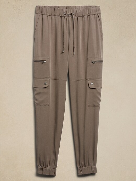 Image number 6 showing, Tencel Cargo Jogger
