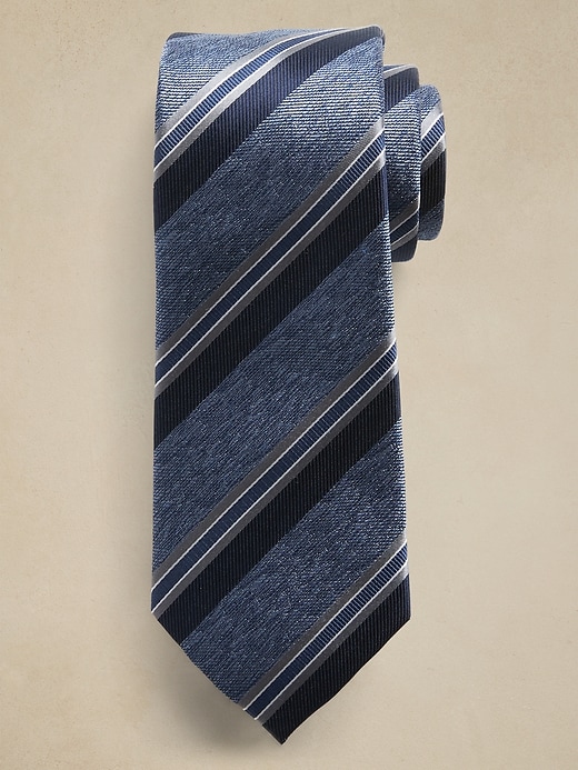 Print Silk-Blend Tie