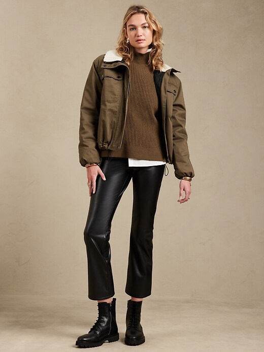 Image number 1 showing, Drawcord Utility Jacket