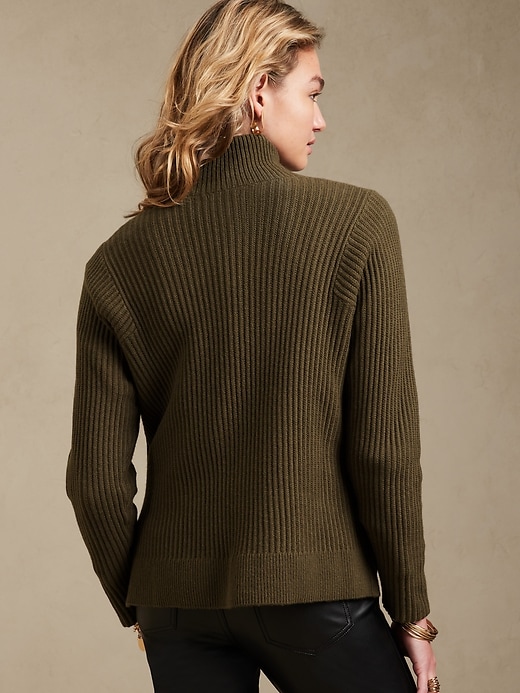 Image number 2 showing, Chunky Ribbed Sweater