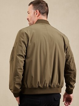 Tech Motion Bomber | Banana Republic 
