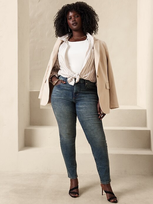 Image number 4 showing, Mid-Rise Skinny Jean