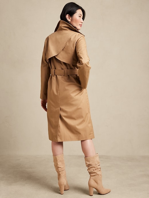 Image number 2 showing, Giovana Twill Trench