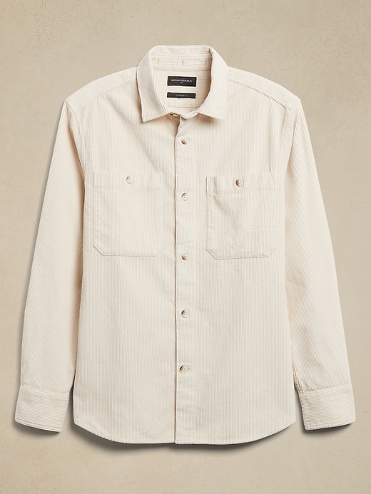 Wide Wale Corduroy Shirt | Banana Republic Factory