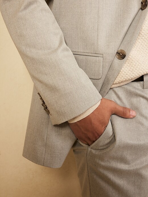 Image number 3 showing, Textured Suit Trouser