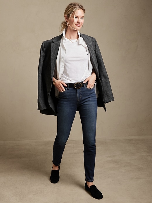 Image number 1 showing, Mid-Rise Skinny Jean