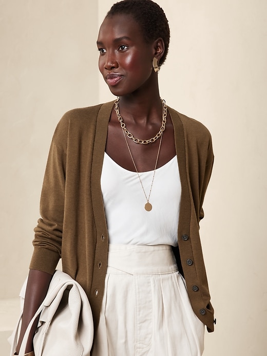 Forever Cardigan Banana Republic Factory