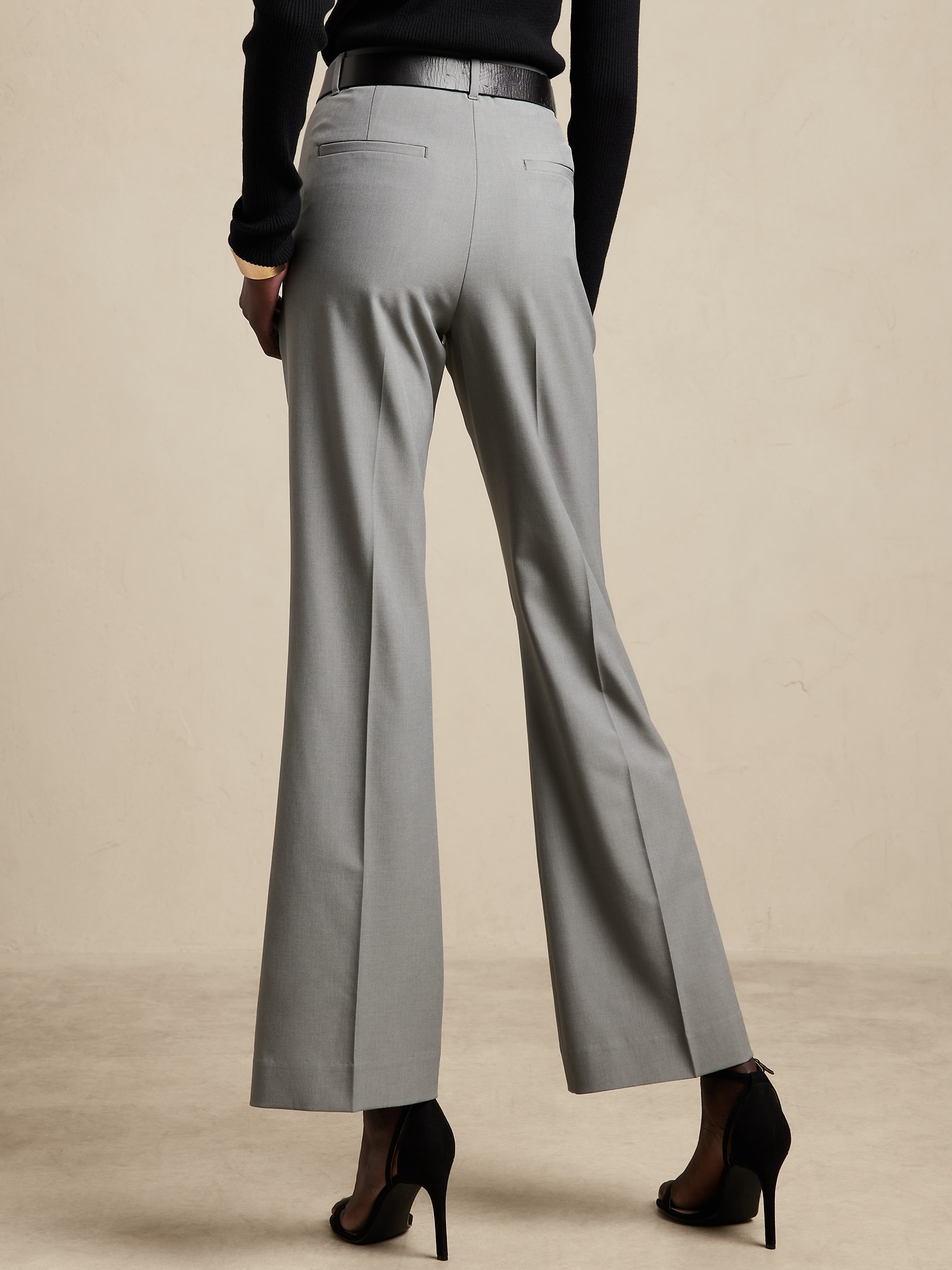 Flattering And Stylish Women's Curvy Fit Bootcut Dress Pants | Fruugo MY