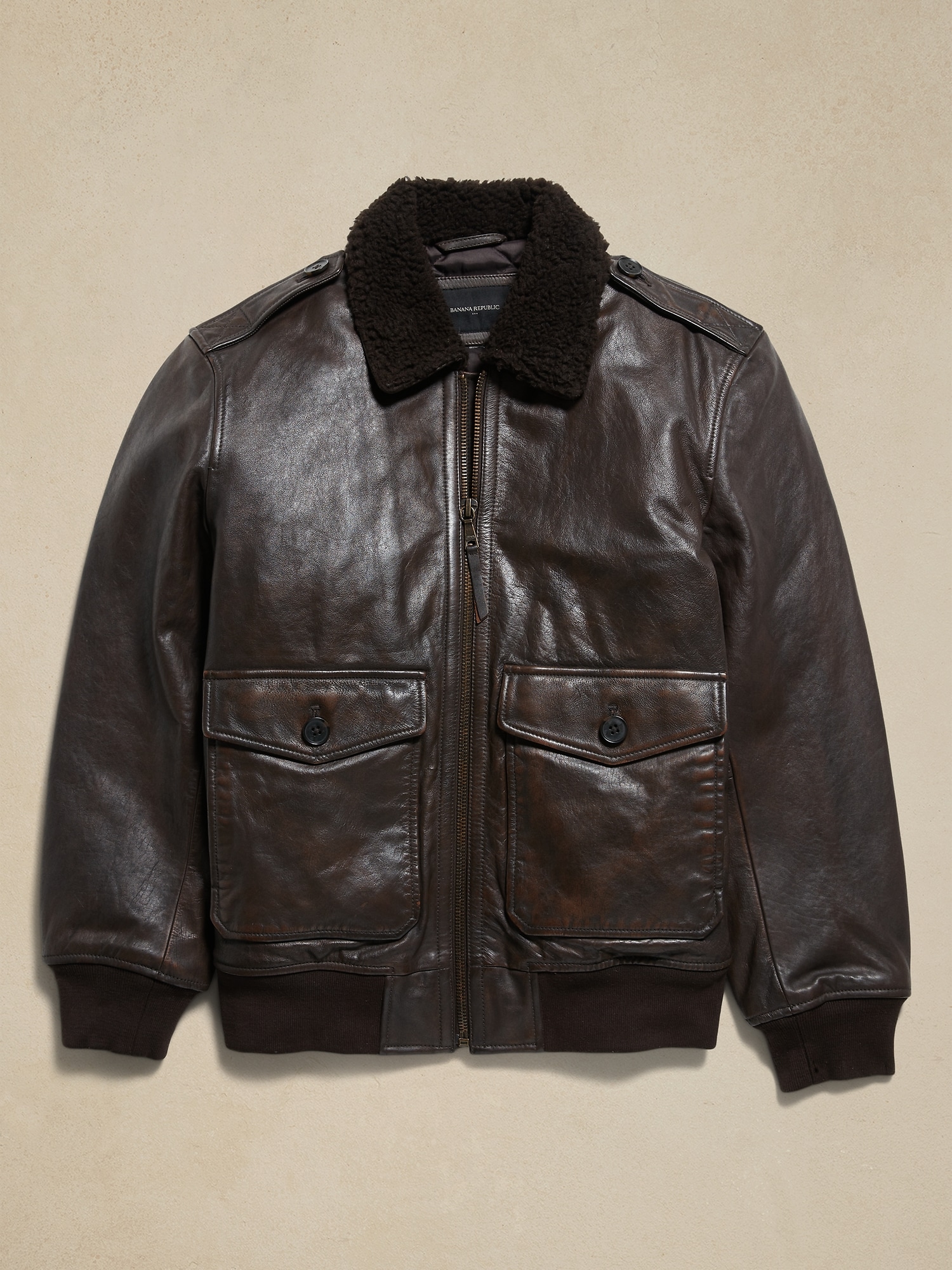 Forte Leather Jacket | Banana Republic Factory