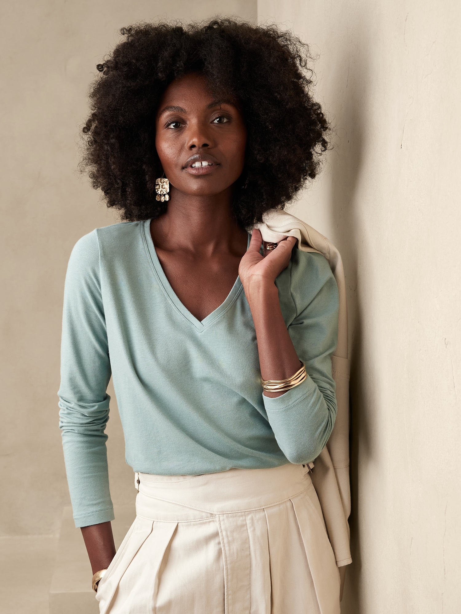 banana republic timeless tee