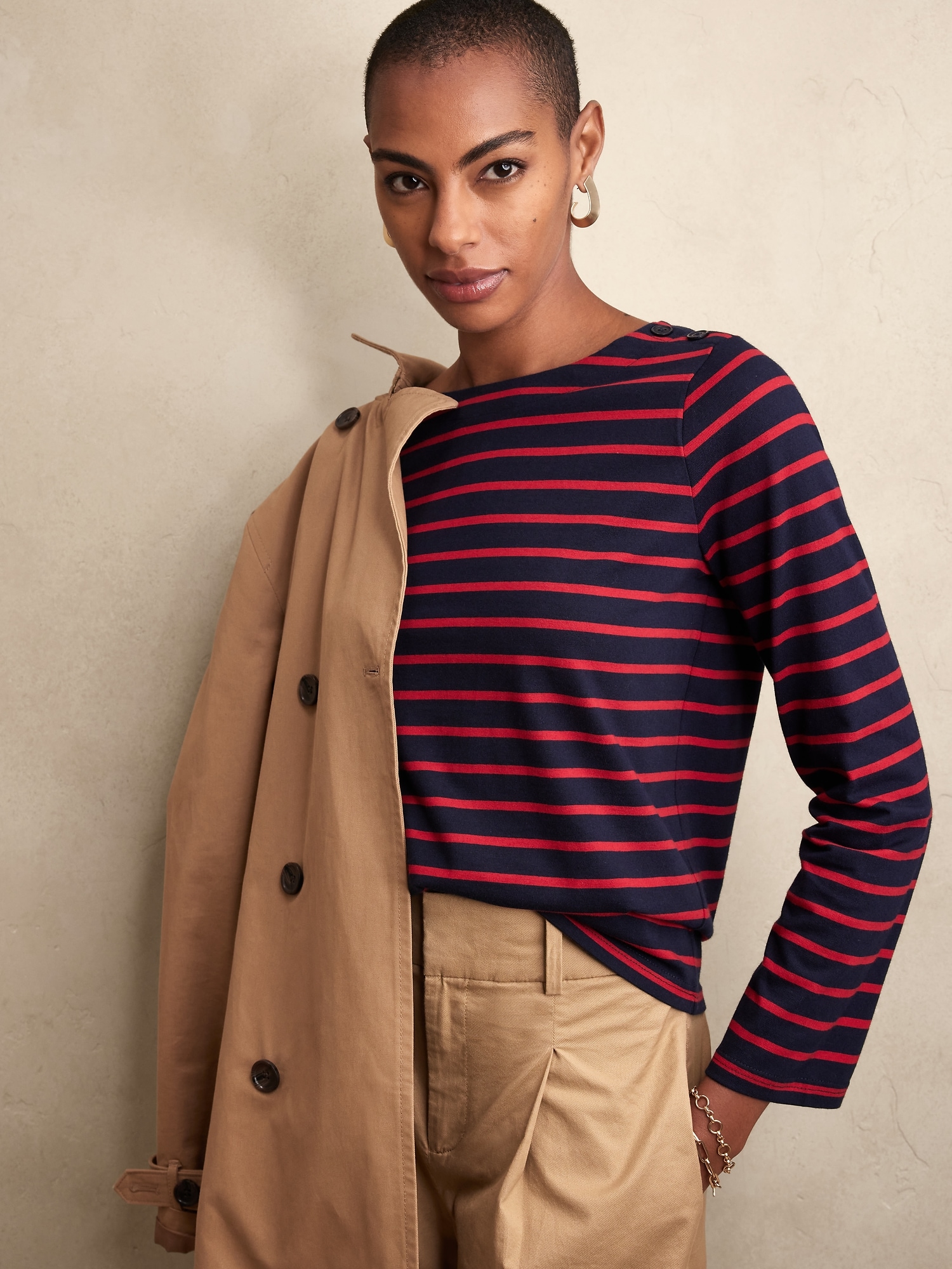 Classic Boatneck Top | Banana Republic Factory