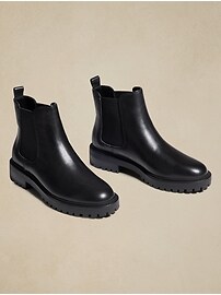Lug Sole Chelsea Boot | Banana Republic 