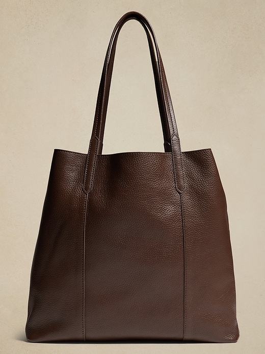 Leather Classic Tote | Banana Republic Factory