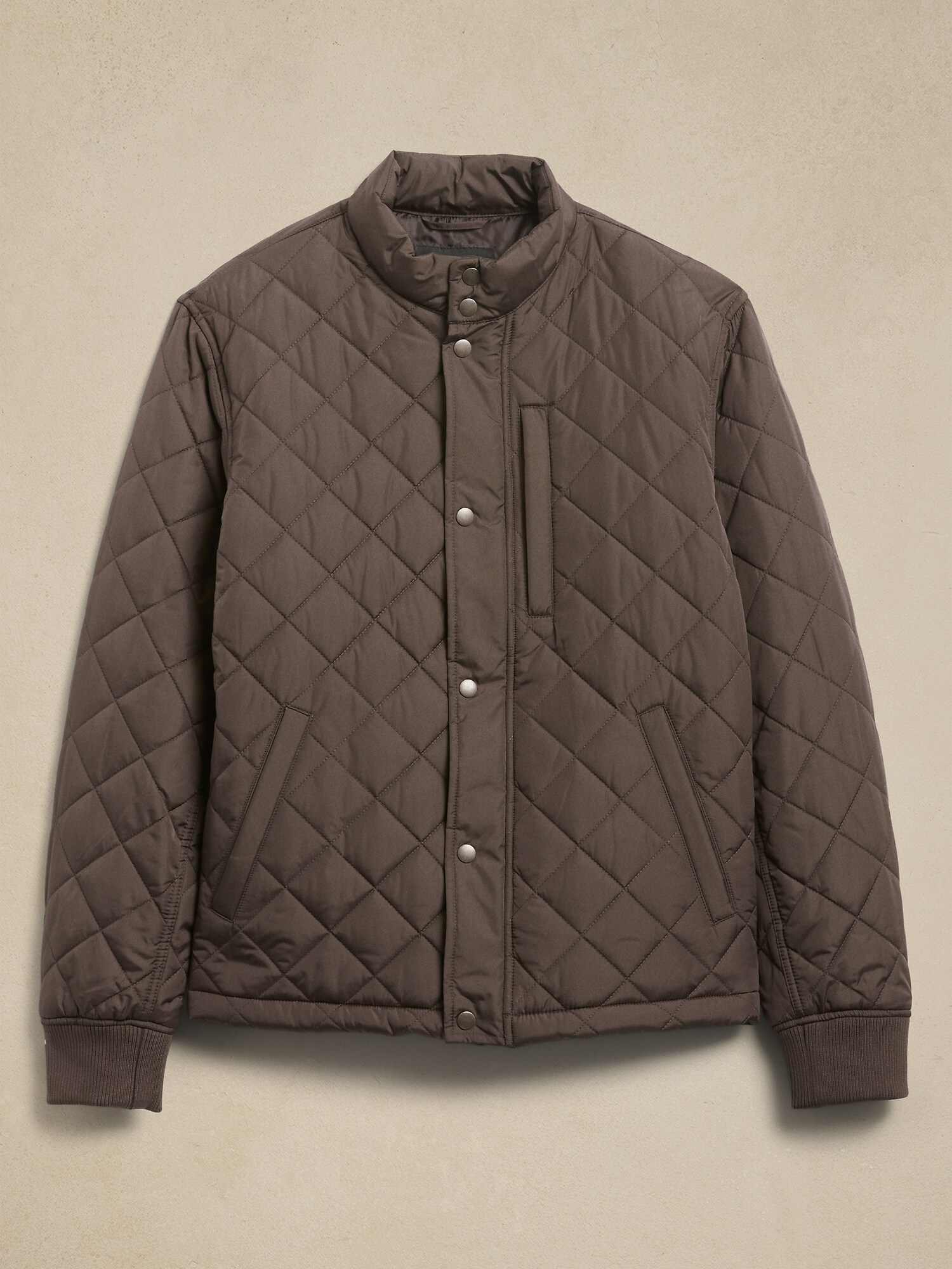 BANANA REPUBLIC Wool Quilted Jacket Medium - Munimoro.gob.pe