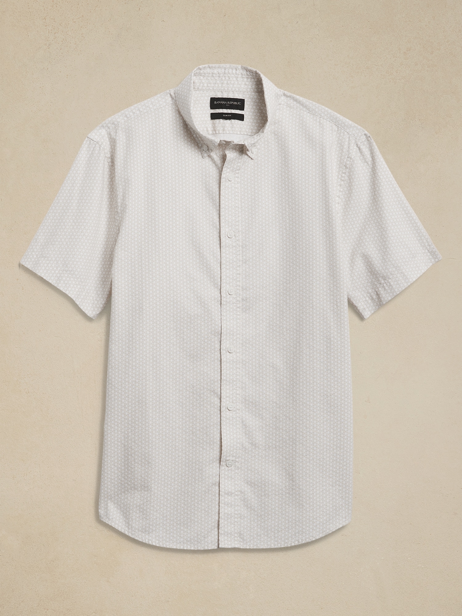 slim organic cotton resort shirt