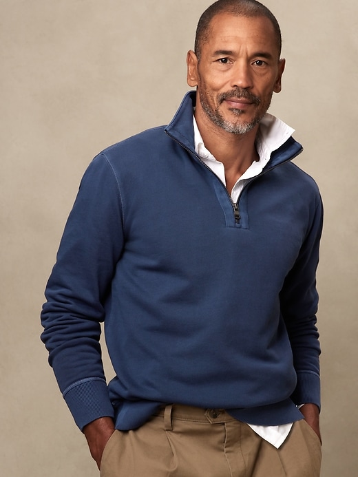 French Terry Sweatshirt | Banana Republic Factory