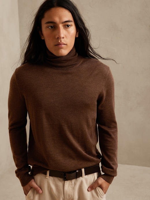 Banana republic merino turtleneck hotsell