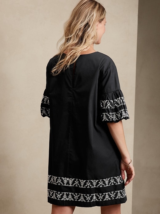 Image number 2 showing, Embroidered Shift Dress