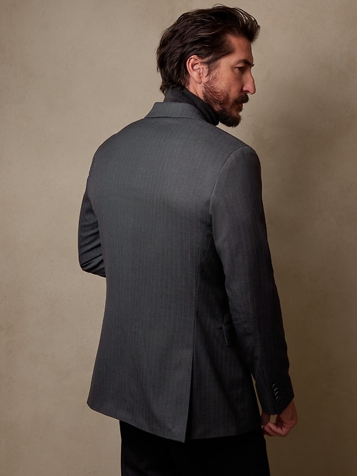 Image number 2 showing, Pinstripe Suit Jacket