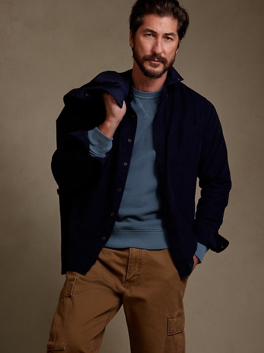 French Terry Sweatshirt | Banana Republic Factory