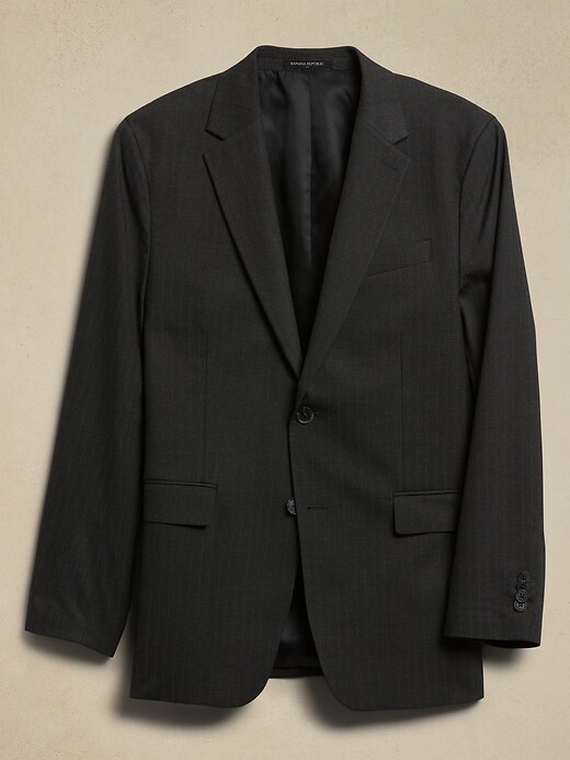 Image number 4 showing, Pinstripe Suit Jacket