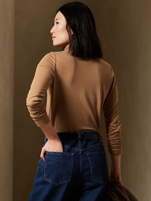 Hudson Timeless Turtleneck Top | Banana Republic Factory