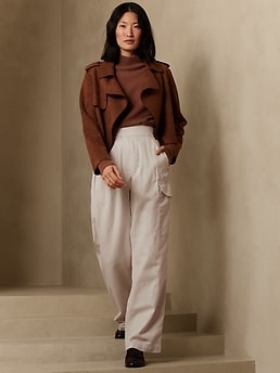 パンツ HAVERSACK COTTON LINEN Dungaree PANTS Linen Dungarees Womens
