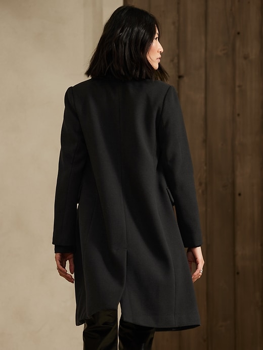 Image number 2 showing, Double Cloth Coat