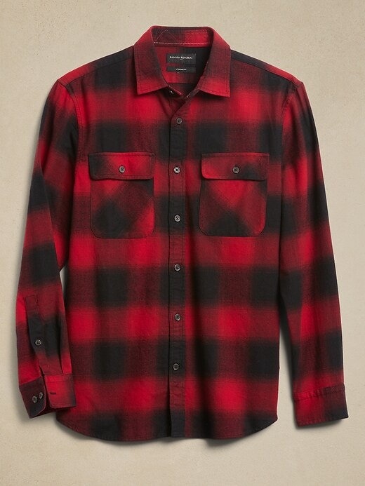 Image number 4 showing, Textured Flannel Shirt