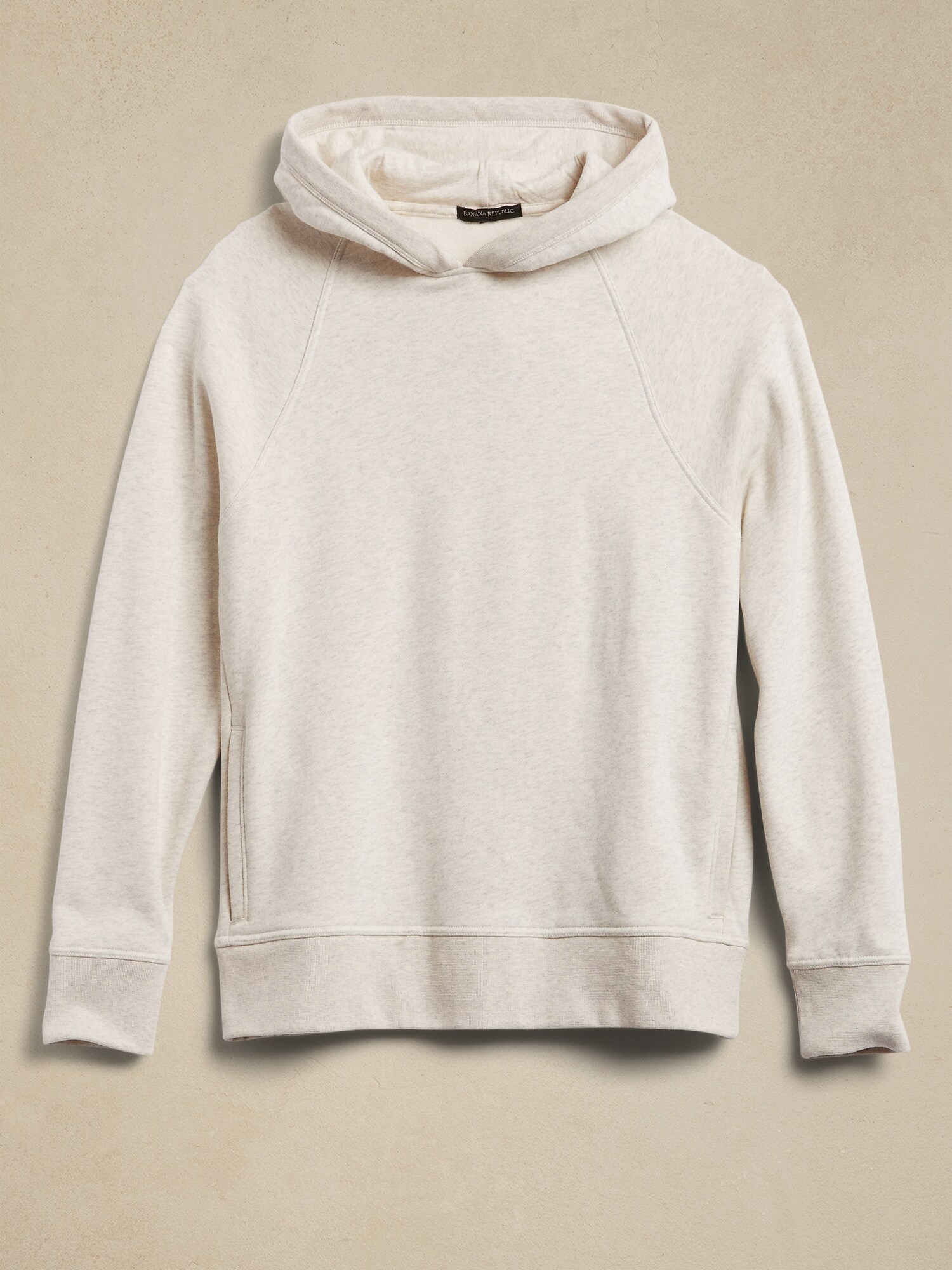 Clean Fleece Hoodie Banana Republic Factory