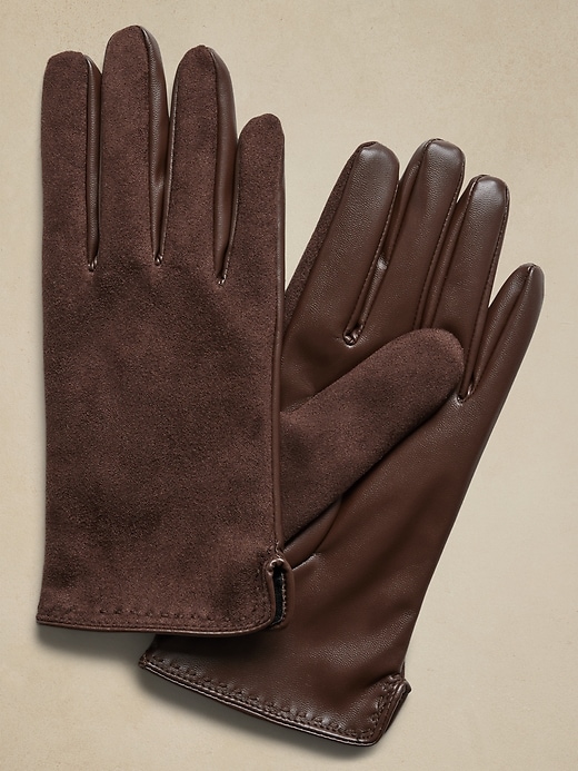 Mixed Material Glove