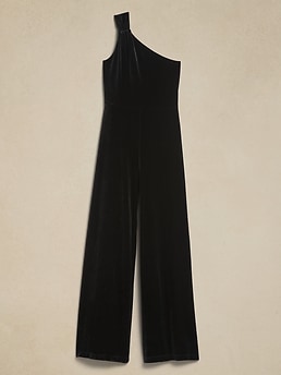 One-Shoulder Maxi Jumpsuit