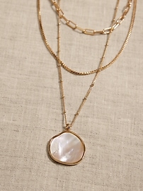 Mother of Pearl Necklace | Banana Republic Factory