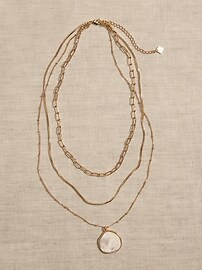 Mother of Pearl Necklace | Banana Republic Factory