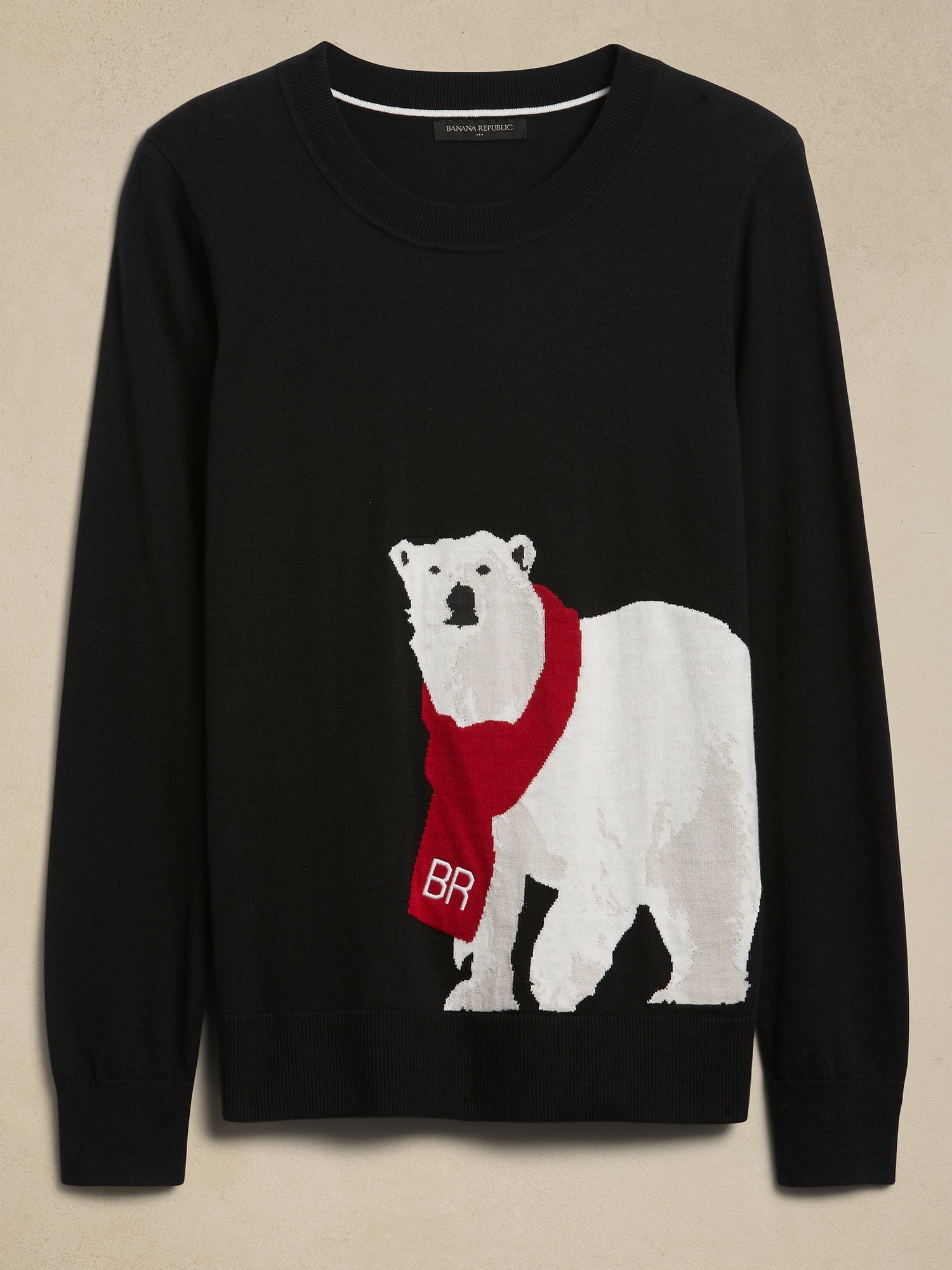 Polar Bear Intarsia Sweater